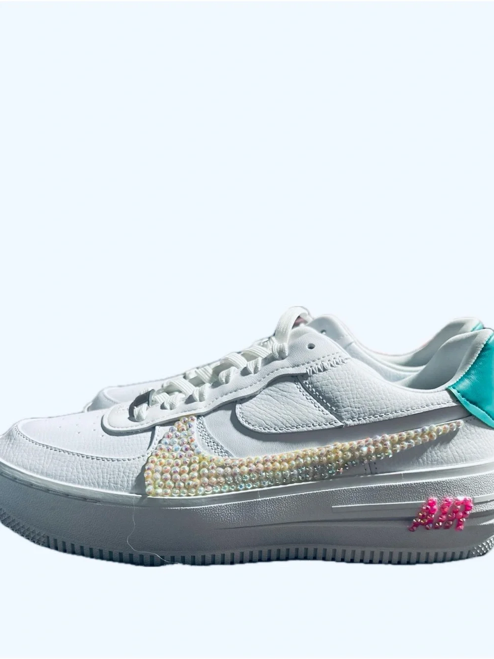 Custom bling Nike AF1 women’s sz10